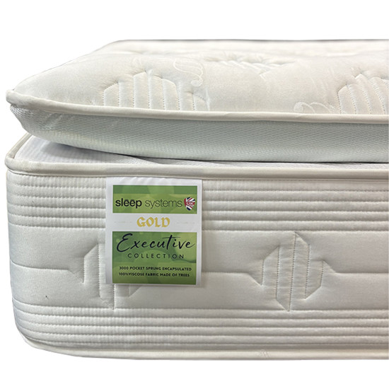 Gold 3000 Pillow-Top Pocket Executive Divan Bed