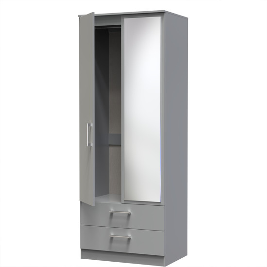 Destiny 2 Drawer Mirrored Wardrobe