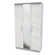Destiny 3 Door Mirrored Wardrobe