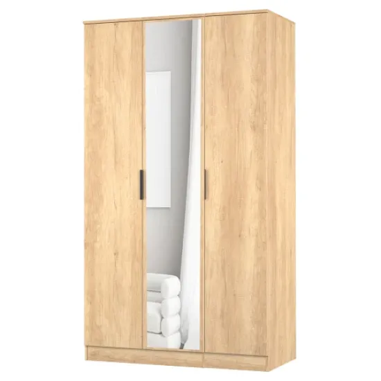 Erin Tall 3 Door Mirror Wardrobe