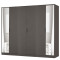 Erin Tall 4 Door 4 Drawer Mirror Wardrobe