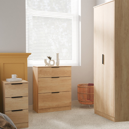 Erin 3 Piece Bedroom Set (Choice Of Colours)