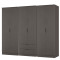Erin Tall 4 Door 4 Drawer Mirror Wardrobe