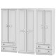 Liberty 6 Door 4 Drawer Wardrobe