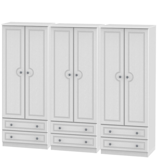Liberty 6 Door 6 Drawer Wardrobe