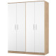 Mono 4 Door Wardrobe