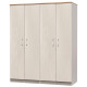 Siena 4 Door Wardrobe