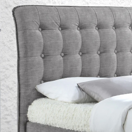 Hamilton Light Grey Bedframe