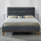 Mayfair Dark Grey Bedframe