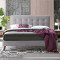 Novara Light Grey Bedframe