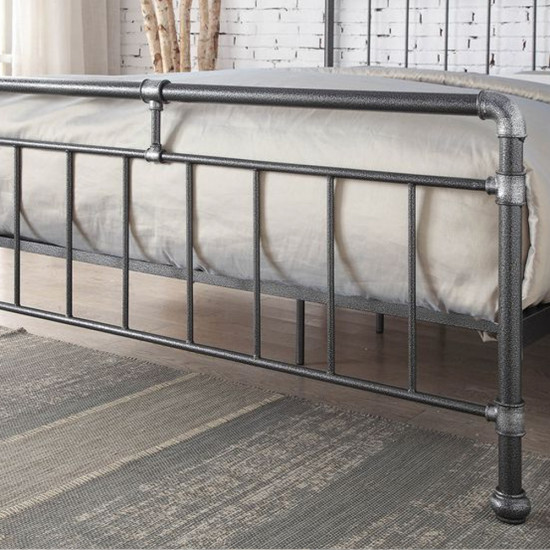 Cilcain Black Metal Bedframe