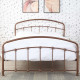 Mostyn Rose Gold Metal Bedframe