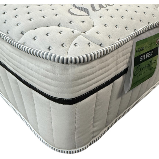 Silver 2000 Pocket Executive Divan Bed