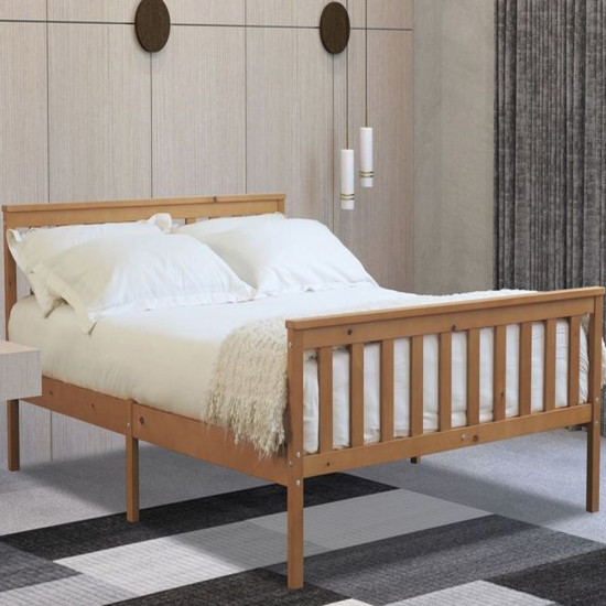 Marnell Oak Wooden Bedframe