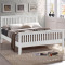 Turin White Wooden Bedframe