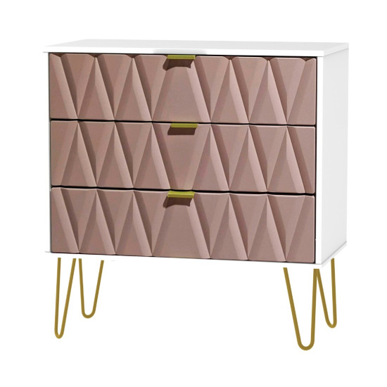 Jewel 3 Drawer Chest