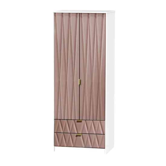 Jewel 2 Drawer Wardrobe