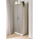 Contrast Tall 4 Door Mirrored Wardrobe