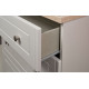 Venice Tall Triple Wardrobe with Drawer Wardrobe