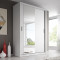 Maine White 120cm Sliding Wardrobe