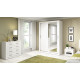 Maine Grey 120cm Sliding Wardrobe