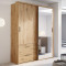 Texas Shetland Oak 180cm Sliding Wardrobe