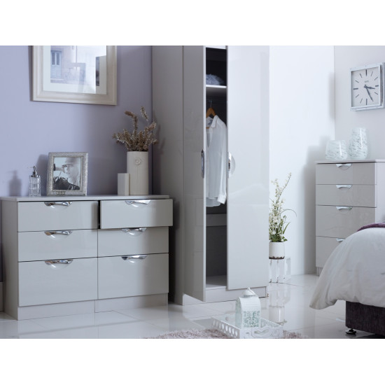 Canterbury 4 Door 4 Drawer Wardrobe