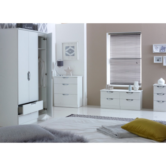 Canterbury 3 Door 2 Drawer Wardrobe
