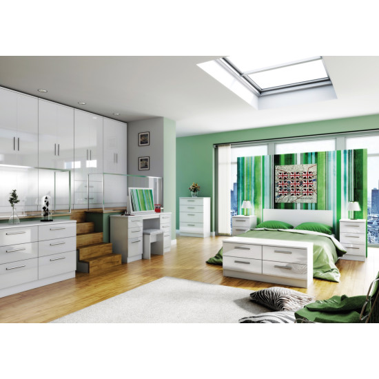 Knightsbridge 4 Door Wardrobe