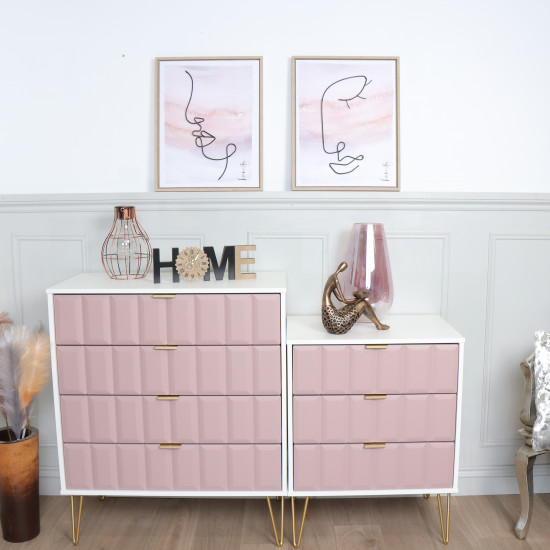 Cubix 3 Drawer Midi Chest