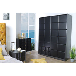 Cubix 3 Door Wardrobe