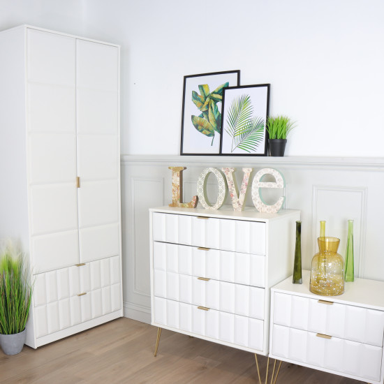 Cubix 4 Door Wardrobe