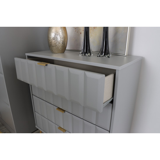 Cubix 4 Door 4 Drawer Wardrobe