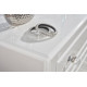 Aberdeen Tall 4 Door 4 Drawer Mirrored Wardrobe