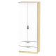 Canterbury Tall 2 Drawer Wardrobe