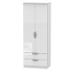 Canterbury Tall 2 Drawer Wardrobe