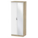 Canterbury Tall 2 Door Mirror Wardrobe
