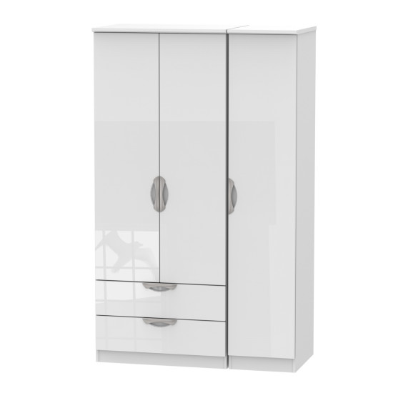 Canterbury 3 Door 2 Drawer Wardrobe