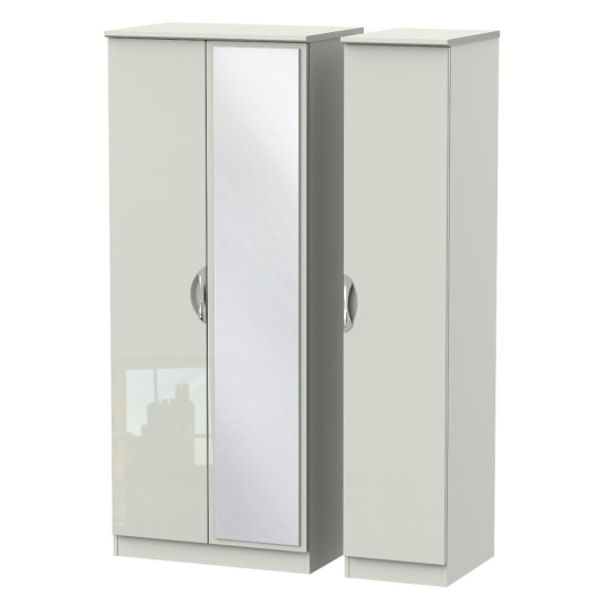 Canterbury 3 Door Mirror Wardrobe