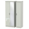 Canterbury Tall 3 Door Mirror Wardrobe