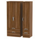 Canterbury 3 Door 4 Drawer Wardrobe