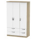 Canterbury 3 Door 4 Drawer Wardrobe