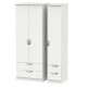 Canterbury Tall 3 Door 4 Drawer Wardrobe