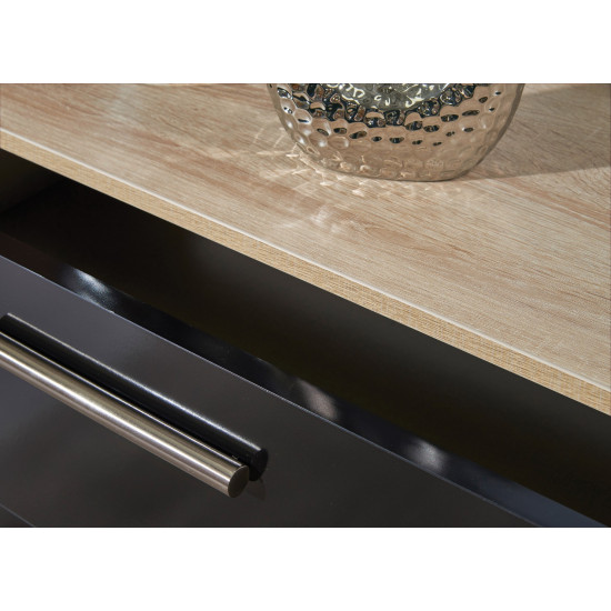 Contrast Tall 4 Door Mirrored Wardrobe