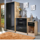 Contrast Tall 4 Door 4 Drawer Wardrobe