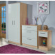 Contrast Tall 2 Door Mirrored Wardrobe