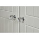 Palermo Tall 3 Door 2 Drawer Wardrobe