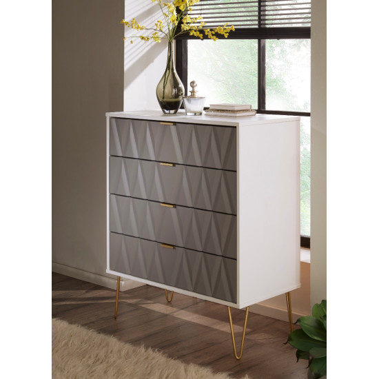 Jewel 2 Drawer Wardrobe