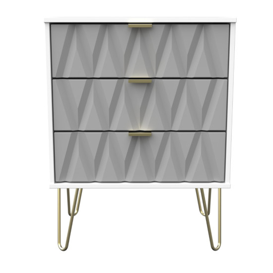 Jewel 3 Drawer Midi Chest
