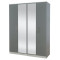 Destiny 4 Door Mirrored Wardrobe
